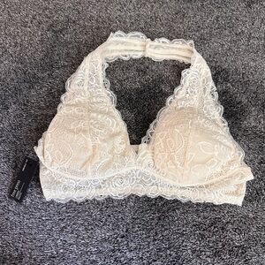 Free Press Ivory Lace Bralette NWT Size Small